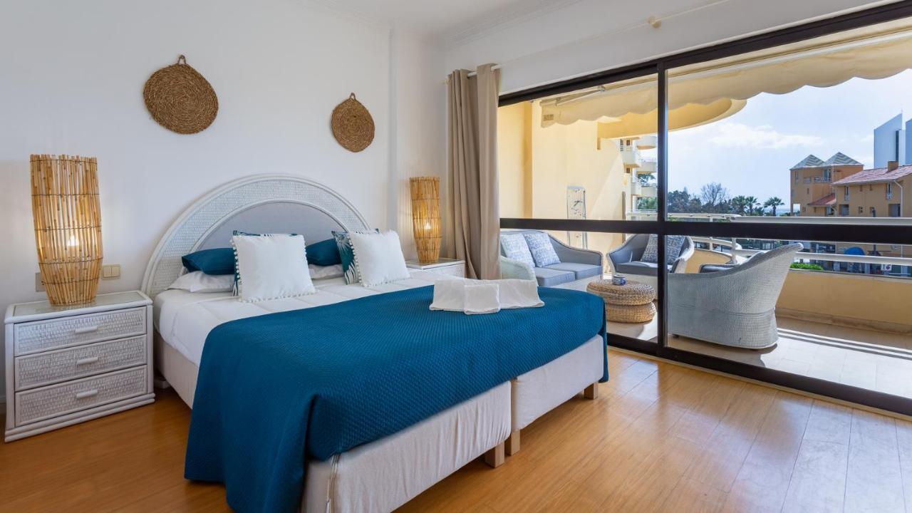Marina 2Bdr Apartment With Balcony & Pool - 5Min From Beach By Lovelystay Quarteira Bagian luar foto